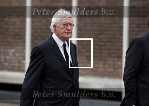 Leusden 6 maart 2018
Crematie Mies Bouwman in crematorium Leusden. hans Wiegel en ivo Niehe