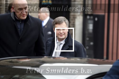 Rotterdam 20 februari 2018
Dienst voor overlijden /begrafenis Ruud Lubbers in de Laurentius Elisabeth Kathedraal. Jan Peter Balkenende met zijn vrouw