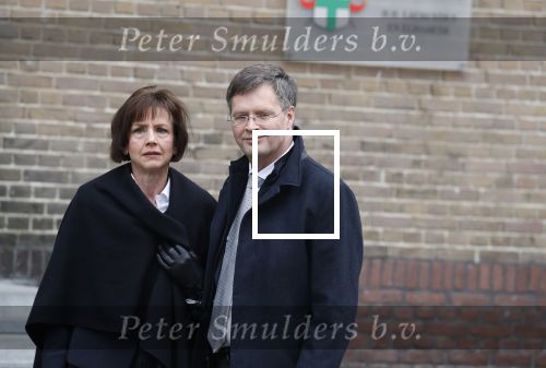 Rotterdam 20 februari 2018
Dienst voor overlijden /begrafenis Ruud Lubbers in de Laurentius Elisabeth Kathedraal. Jan Peter Balkenende met zijn vrouw