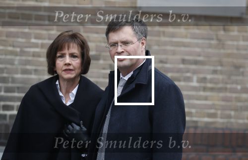 Rotterdam 20 februari 2018
Dienst voor overlijden /begrafenis Ruud Lubbers in de Laurentius Elisabeth Kathedraal. Jan Peter Balkenende met zijn vrouw