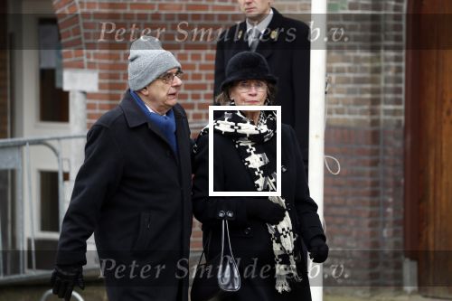 Rotterdam 20 februari 2018
Dienst voor overlijden /begrafenis Ruud Lubbers in de Laurentius Elisabeth Kathedraal. Jan Pronk met vrouw