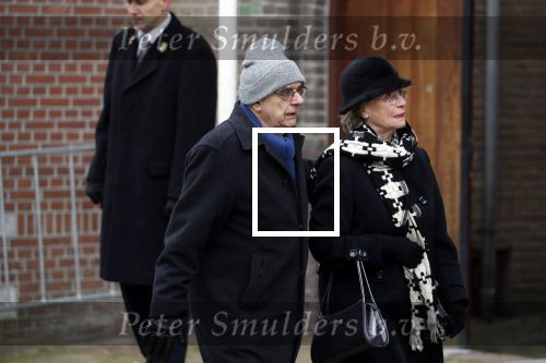 Rotterdam 20 februari 2018
Dienst voor overlijden /begrafenis Ruud Lubbers in de Laurentius Elisabeth Kathedraal. Jan Pronk met vrouw