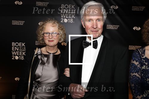 Amsterdam 9 maart 2018 
Boekenbal 2018 in de schouwburg van Amsterdam.
Jan Terlouw kwam met zijn dochter