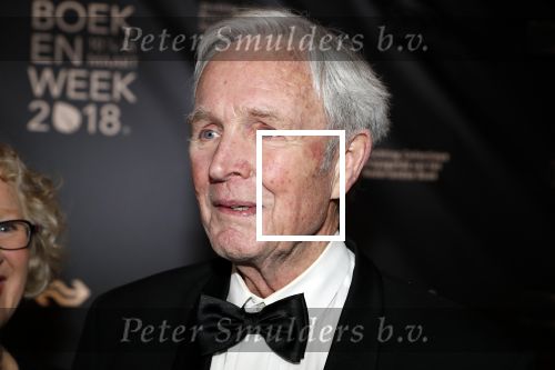 Amsterdam 9 maart 2018 
Boekenbal 2018 in de schouwburg van Amsterdam.
Jan Terlouw kwam met zijn dochter