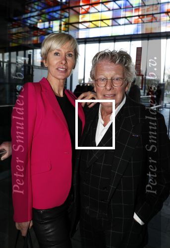 Hilversum 12 februari 2018 
Tribute to Guus Verstraete in beeld en geluid op het mediapark. jan en Monique des Bouvrie