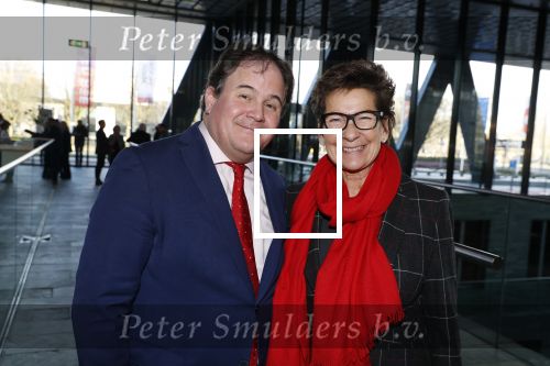 Hilversum 12 februari 2018 
Tribute to Guus Verstraete in beeld en geluid op het mediapark.
Eppo van Nispen tot Sevenaer en Janine v d Ende