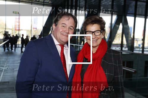 Hilversum 12 februari 2018 
Tribute to Guus Verstraete in beeld en geluid op het mediapark.
Eppo van Nispen tot Sevenaer en Janine v d Ende