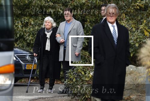 Leusden 6 maart 2018
Crematie Mies Bouwman in crematorium Leusden. Martijn Jeroen en Herma Krabbe