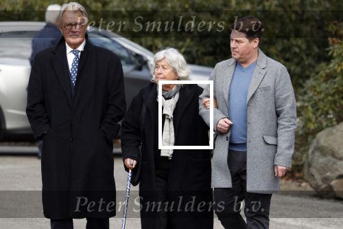 Leusden 6 maart 2018
Crematie Mies Bouwman in crematorium Leusden. Martijn Jeroen en Herma Krabbe