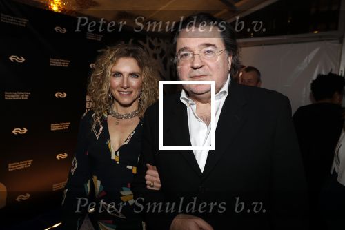 Amsterdam 9 maart 2018 
Boekenbal 2018 in de schouwburg van Amsterdam. Jessica Durlacher en Leon de Winter
