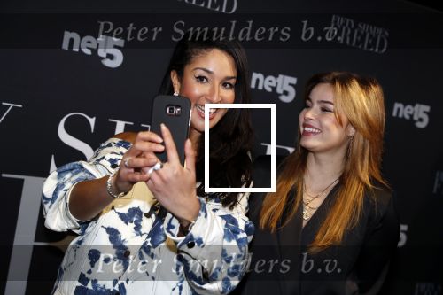 Amsterdam 6 februari 2018
Premiere 50 shades Freed in Tuschinski.
 Joelle Witschge en Soundos el Ahmadi