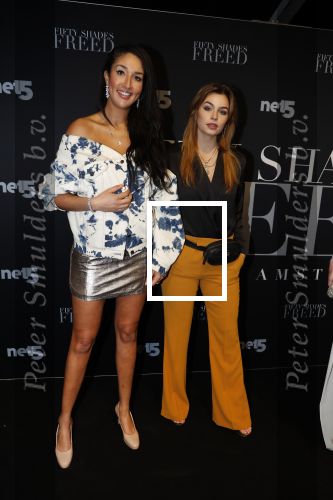 Amsterdam 6 februari 2018
Premiere 50 shades Freed in Tuschinski.
 Joelle Witschge en Soundos el Ahmadi