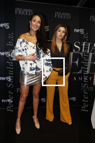 Amsterdam 6 februari 2018
Premiere 50 shades Freed in Tuschinski.
 Joelle Witschge en Soundos el Ahmadi
