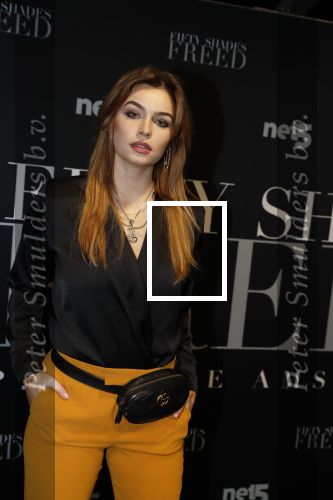 Amsterdam 6 februari 2018
Premiere 50 shades Freed in Tuschinski.
 Joelle Witschge en Soundos el Ahmadi