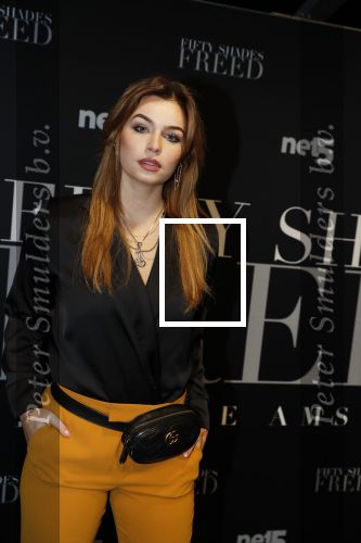 Amsterdam 6 februari 2018
Premiere 50 shades Freed in Tuschinski.
 Joelle Witschge en Soundos el Ahmadi