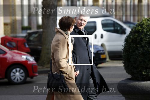 Amsterdam 9 maart 2018 
Joop Daalmeijer en zijn vrouw Maartje v Weegen hand in hand wandelend door Amsterdam