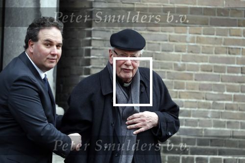 Rotterdam 20 februari 2018
Dienst voor overlijden /begrafenis Ruud Lubbers in de Laurentius Elisabeth Kathedraal. Kardinaal Simonis