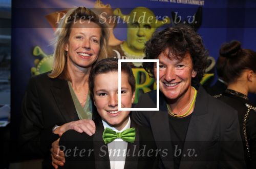 Amsterdam 9 maart 2018 
Boekenbal 2018 in de schouwburg van Amsterdam.
Kasja Ollongren kwam met partner irene v d Brekel