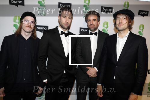 Amsterdam 5 maart 2018 
Buma prijzen in theater Amsterdam. Kensington