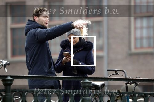 Amsterdam 3 maart 2018 
Kimberley Klaver met haar man Bas Schothorst