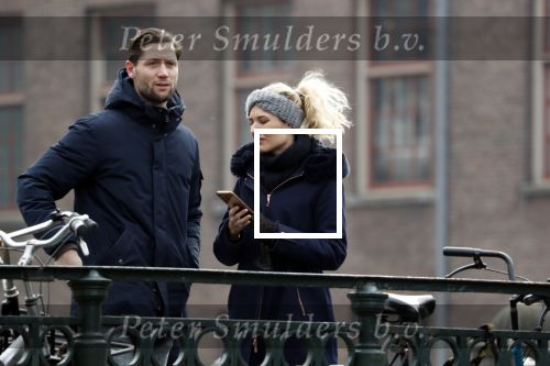 Amsterdam 3 maart 2018 
Kimberley Klaver met haar man Bas Schothorst