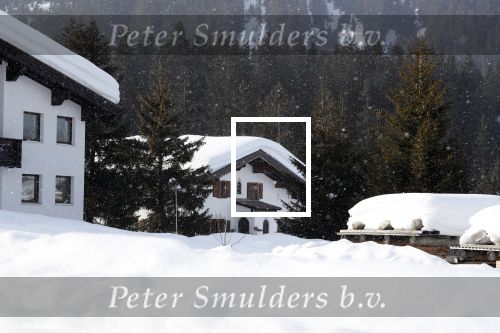 Lech 25 februari 2018
Het chalet met bewakingscamera\'s waar Koning Willem Alexander en Koningin Maxima met hun dochters logeren