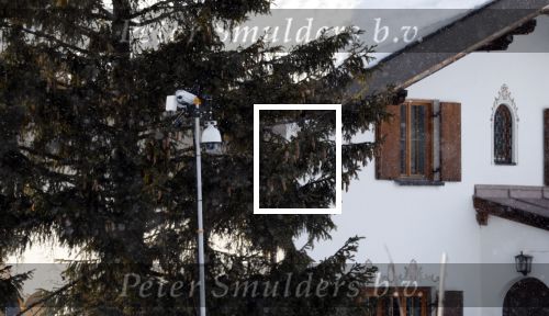 Lech 25 februari 2018
Het chalet met bewakingscamera\'s waar Koning Willem Alexander en Koningin Maxima met hun dochters logeren