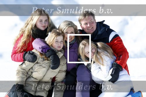 Lech, 26 Februari 2018
Fotouurtje Koninklijk Huis.
Koningin Maxima  Koning Willem Alexander Prinses Amalia Prinses Alexia en Prinses Ariane