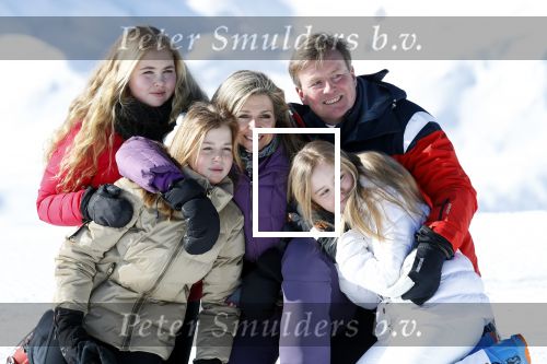 Lech, 26 Februari 2018
Fotouurtje Koninklijk Huis.
Koningin Maxima  Koning Willem Alexander Prinses Amalia Prinses Alexia en Prinses Ariane