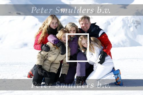 Lech, 26 Februari 2018
Fotouurtje Koninklijk Huis.
Koningin Maxima  Koning Willem Alexander Prinses Amalia Prinses Alexia en Prinses Ariane