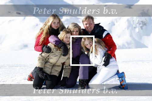 Lech, 26 Februari 2018
Fotouurtje Koninklijk Huis.
Koningin Maxima  Koning Willem Alexander Prinses Amalia Prinses Alexia en Prinses Ariane