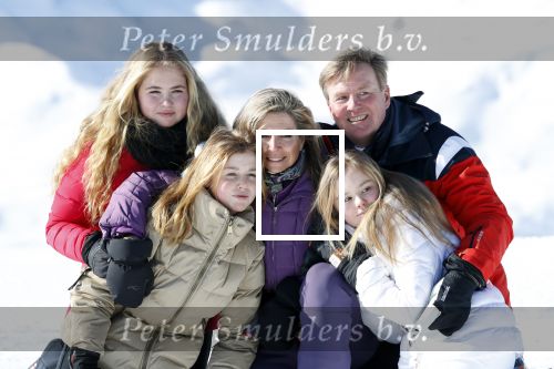Lech, 26 Februari 2018
Fotouurtje Koninklijk Huis.
Koningin Maxima  Koning Willem Alexander Prinses Amalia Prinses Alexia en Prinses Ariane