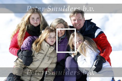 Lech, 26 Februari 2018
Fotouurtje Koninklijk Huis.
Koningin Maxima  Koning Willem Alexander Prinses Amalia Prinses Alexia en Prinses Ariane