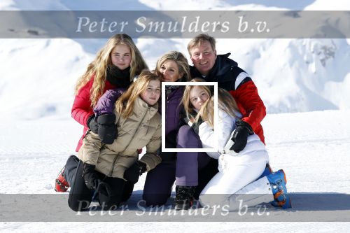 Lech, 26 Februari 2018
Fotouurtje Koninklijk Huis.
Koningin Maxima  Koning Willem Alexander Prinses Amalia Prinses Alexia en Prinses Ariane