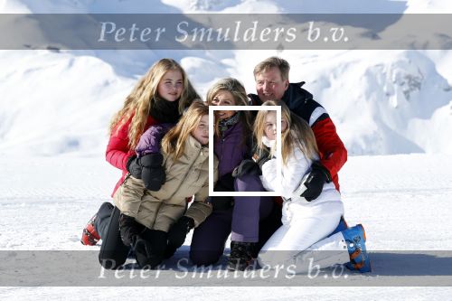Lech, 26 Februari 2018
Fotouurtje Koninklijk Huis.
Koningin Maxima  Koning Willem Alexander Prinses Amalia Prinses Alexia en Prinses Ariane