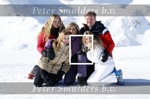 Lech, 26 Februari 2018
Fotouurtje Koninklijk Huis.
Koningin Maxima  Koning Willem Alexander Prinses Amalia Prinses Alexia en Prinses Ariane