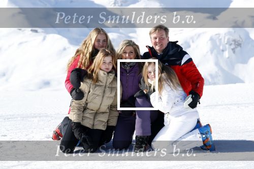 Lech, 26 Februari 2018
Fotouurtje Koninklijk Huis.
Koningin Maxima  Koning Willem Alexander Prinses Amalia Prinses Alexia en Prinses Ariane