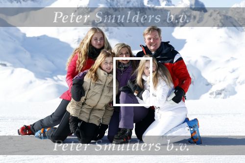 Lech, 26 Februari 2018
Fotouurtje Koninklijk Huis.
Koningin Maxima  Koning Willem Alexander Prinses Amalia Prinses Alexia en Prinses Ariane