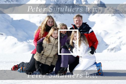 Lech, 26 Februari 2018
Fotouurtje Koninklijk Huis.
Koningin Maxima  Koning Willem Alexander Prinses Amalia Prinses Alexia en Prinses Ariane