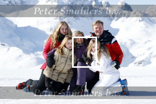 Lech, 26 Februari 2018
Fotouurtje Koninklijk Huis.
Koningin Maxima  Koning Willem Alexander Prinses Amalia Prinses Alexia en Prinses Ariane