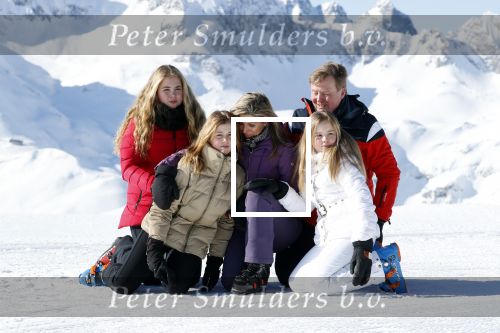 Lech, 26 Februari 2018
Fotouurtje Koninklijk Huis.
Koningin Maxima  Koning Willem Alexander Prinses Amalia Prinses Alexia en Prinses Ariane