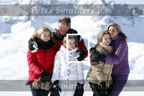 Lech, 26 Februari 2018
Fotouurtje Koninklijk Huis.
Koningin Maxima  Koning Willem Alexander Prinses Amalia Prinses Alexia en Prinses Ariane