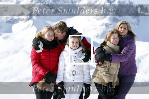 Lech, 26 Februari 2018
Fotouurtje Koninklijk Huis.
Koningin Maxima  Koning Willem Alexander Prinses Amalia Prinses Alexia en Prinses Ariane