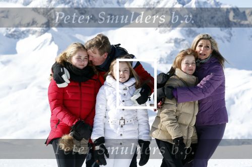Lech, 26 Februari 2018
Fotouurtje Koninklijk Huis.
Koningin Maxima  Koning Willem Alexander Prinses Amalia Prinses Alexia en Prinses Ariane