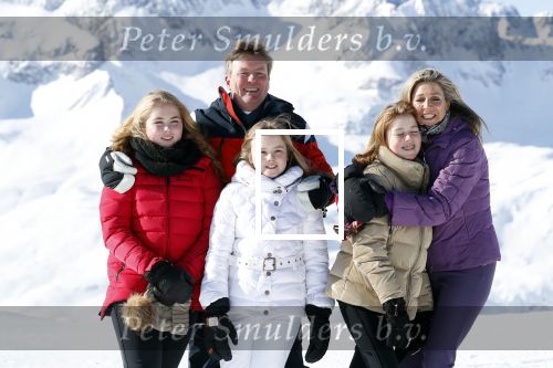 Lech, 26 Februari 2018
Fotouurtje Koninklijk Huis.
Koningin Maxima  Koning Willem Alexander Prinses Amalia Prinses Alexia en Prinses Ariane