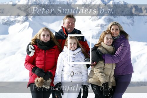 Lech, 26 Februari 2018
Fotouurtje Koninklijk Huis.
Koningin Maxima  Koning Willem Alexander Prinses Amalia Prinses Alexia en Prinses Ariane