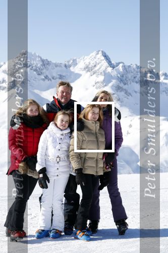 Lech, 26 Februari 2018
Fotouurtje Koninklijk Huis.
Koningin Maxima  Koning Willem Alexander Prinses Amalia Prinses Alexia en Prinses Ariane