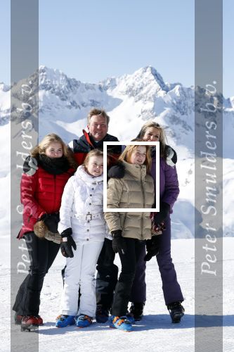 Lech, 26 Februari 2018
Fotouurtje Koninklijk Huis.
Koningin Maxima  Koning Willem Alexander Prinses Amalia Prinses Alexia en Prinses Ariane