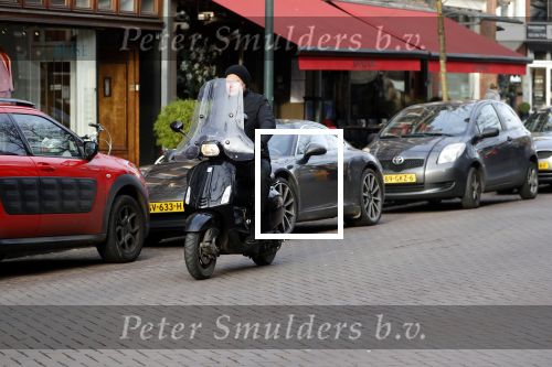 Amsterdam 9 februari 2018
Leco v Zadelhoff op zijn vespa scooter