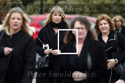Leusden 6 maart 2018
Crematie Mies Bouwman in crematorium Leusden. Linda de Mol